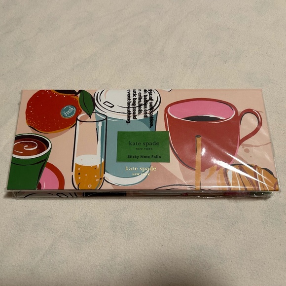 Kate Spade sticky note folio NWOT - Picture 1 of 6